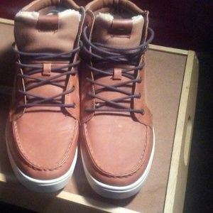 Aldo Mens high tops Brwn/Beige sz 10